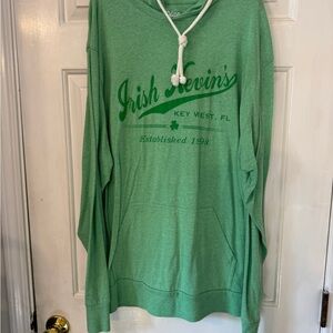 Irish Kevin's Green Hoodie Tee unisex xl